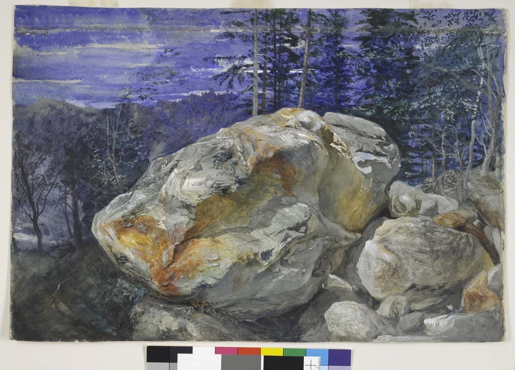 Frammento delle Alpi - Fogg Art Museum, Harvard Art Museum